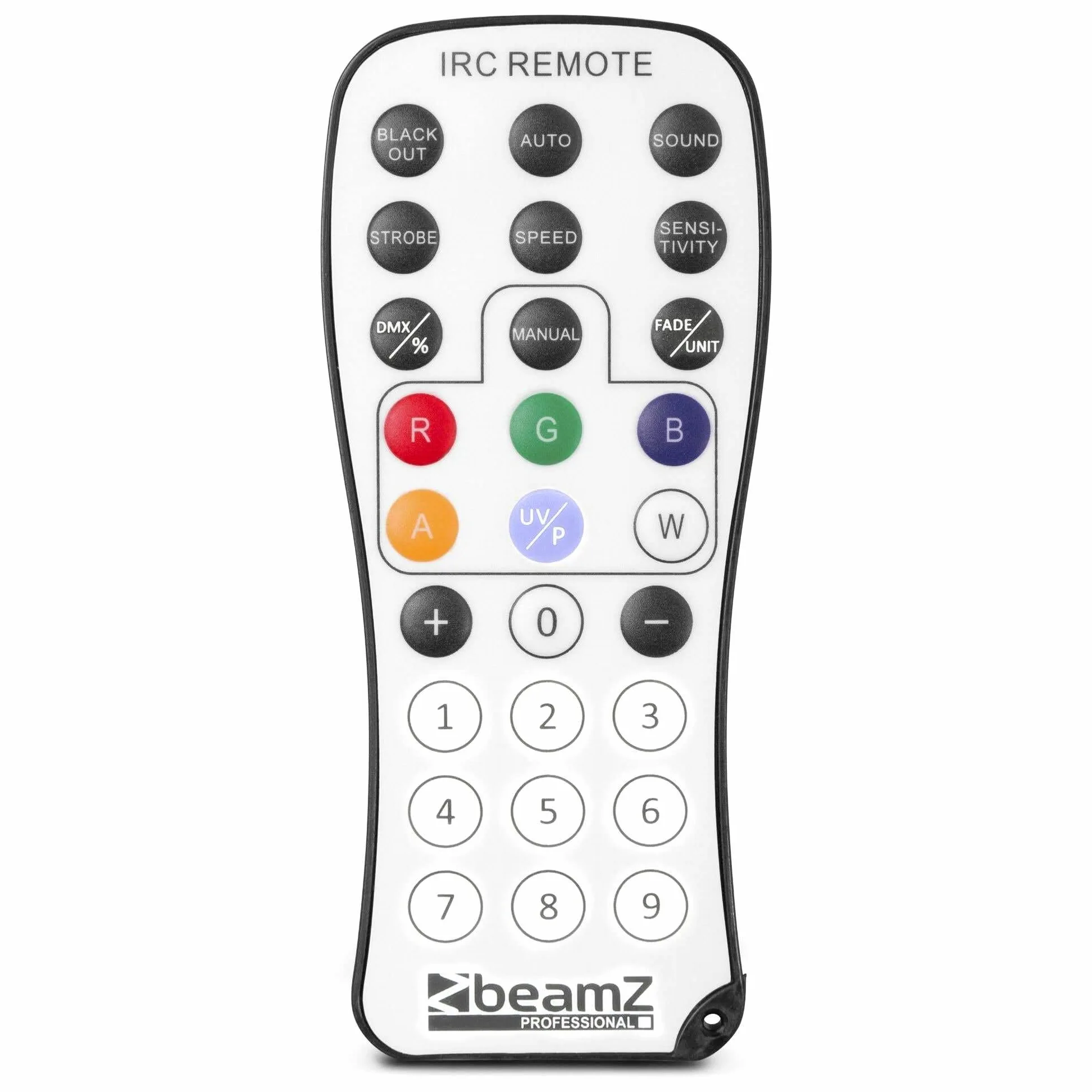 BeamZ SlimPar30 PAR Strahler, UV Light, kompakte LED Schwarzlicht Lampe Discolicht Partylicht Disco Licht Party Lichter Bühnenbeleuchtung DJ Lichteffekte UV Strahler für Partys, DJ, Halloween