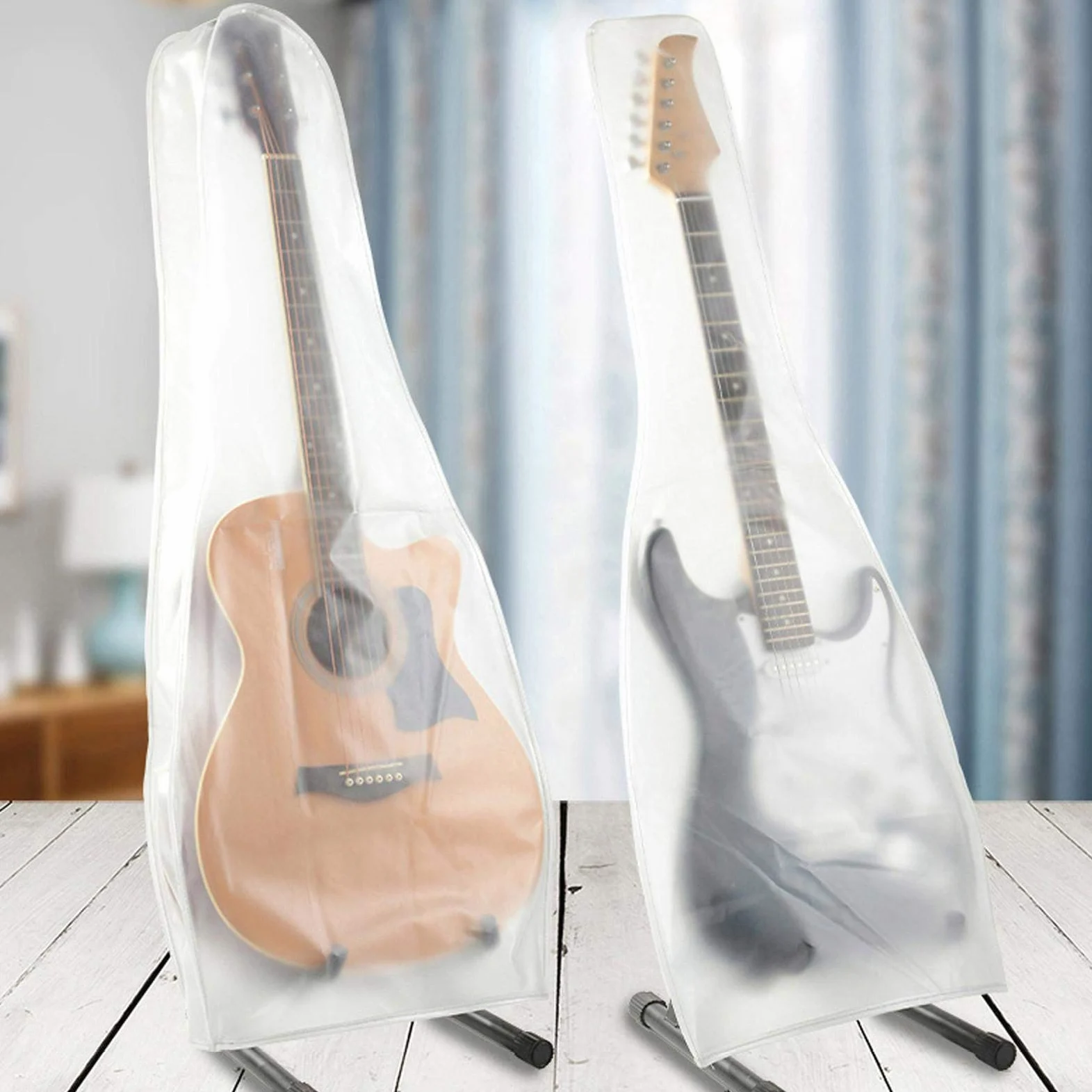Staubschutzhülle für Gitarre, Staubschutz, für E-Gitarre, Tasche, Staubschutz, waschbar, Staubschutz, für Folk-Gitarre und E-Gitarre