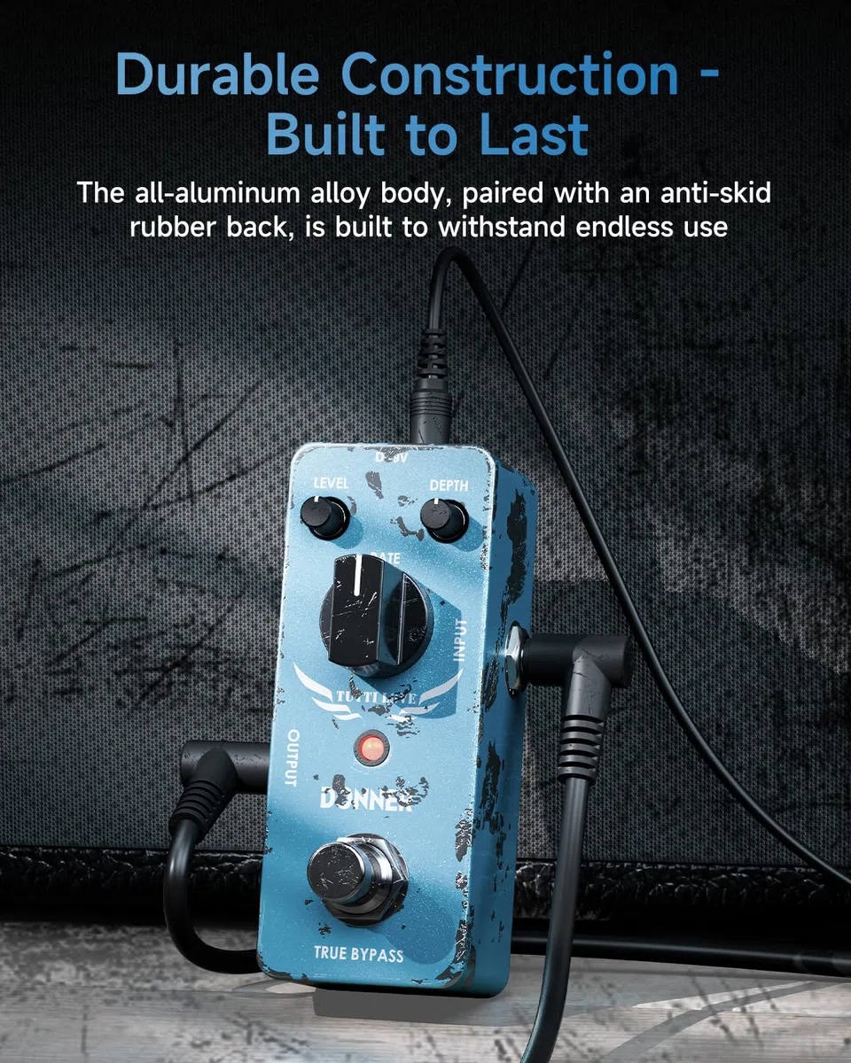 Donner Tutti Love Chorus Gitarre Effektpedal Pure Analog True Bypass