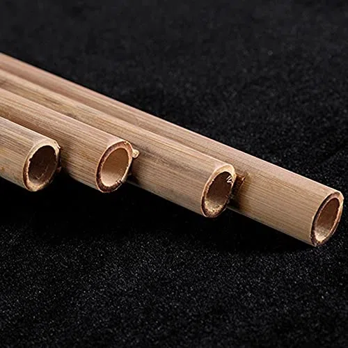 Panflöte, 15 Pfeifen, natürlicher Bambus, Blasinstrument, Panflöte, G-Taste, Panflöte, handgefertigt, Holzblasinstrument, Volksinstrumente