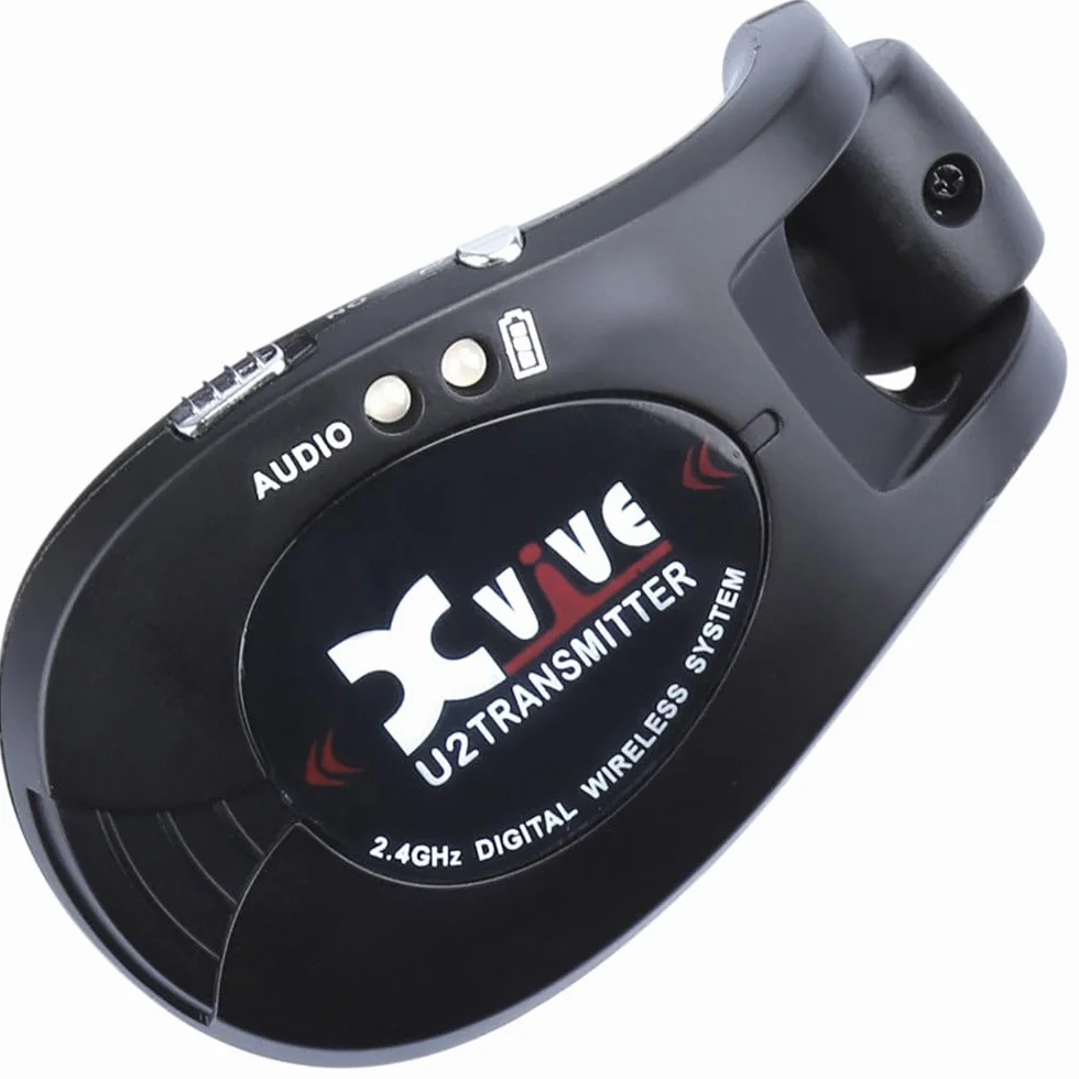 XVive U2 Guitar Wireless System - Transmitter - Black