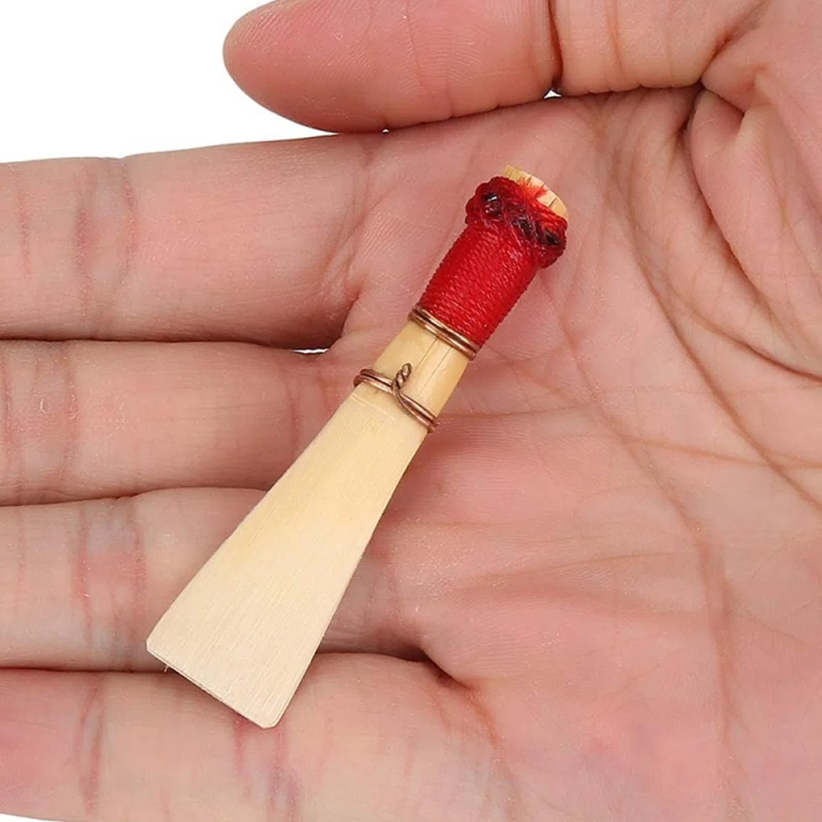 2 Stück Fagottrohrblätter aus Schilf Leichtes Handgefertigtes Zubehör für Fagott Kompakt und Langlebig Geeignet für Fagottspieler und Geschenk