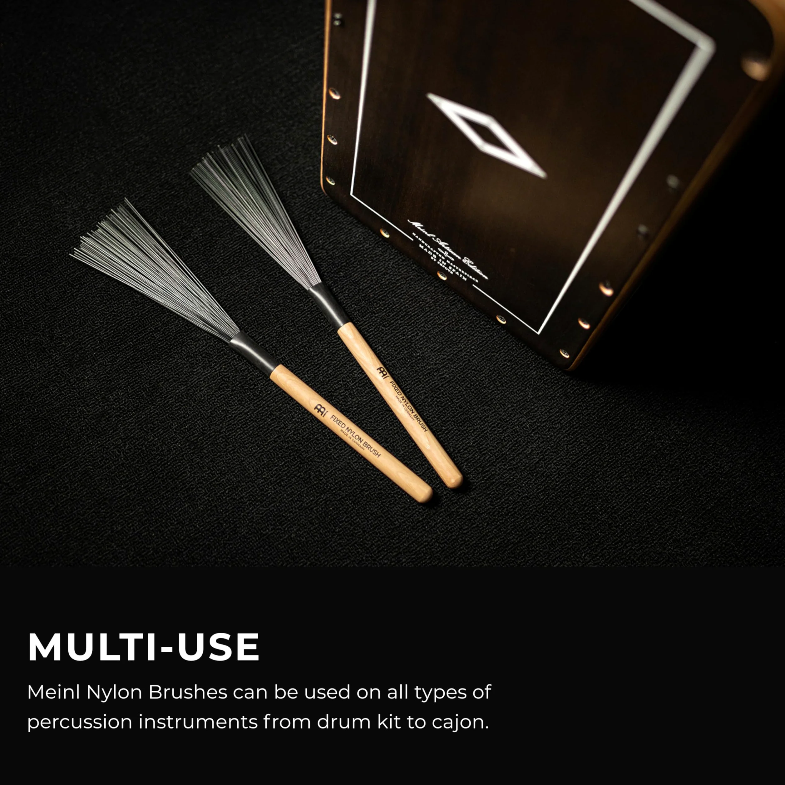 Nylonowe Miotły Fixed (niechowane) Meinl Stick & Brush (SB303)