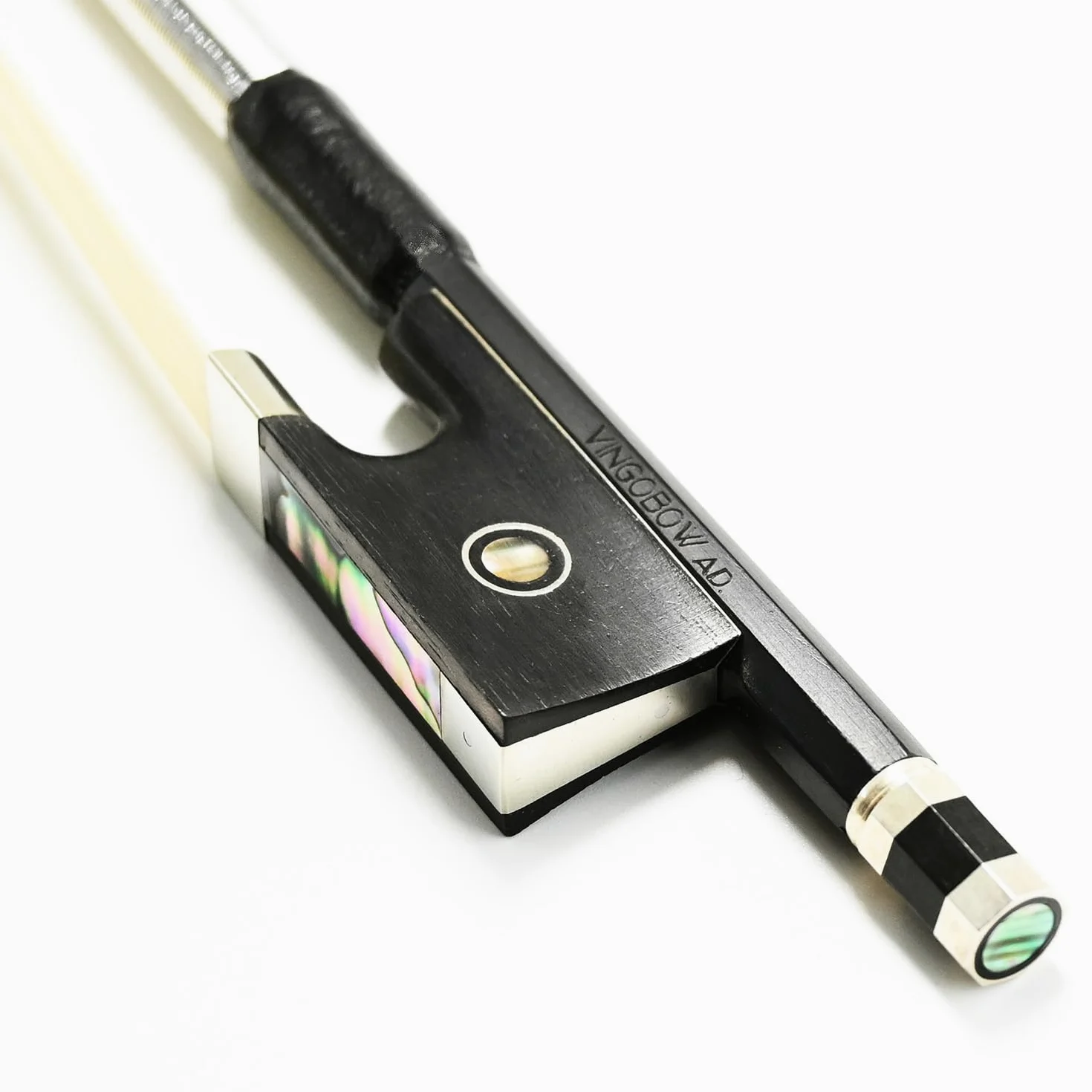 Geigenbogen Violine Geigen bogen Aus Carbonfaser Carbon Bow guteAnsprache Ebenholzfrosch 4/4