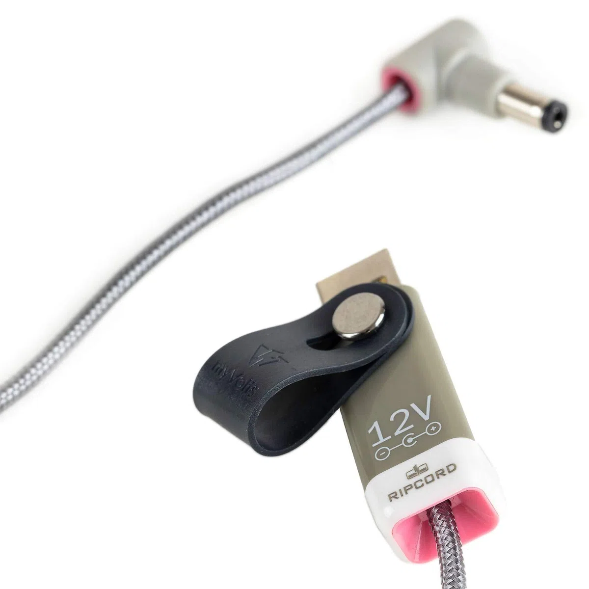 myVolts Ripcord-USB-Ladekabel mit 12V DC Ausgangsstecker kompatibel mit Korg WaveState Synthesizer