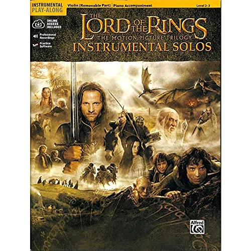 The Lord Of The Rings (Herr der Ringe) - Instrumental Solos - Violine Noten [Musiknoten]