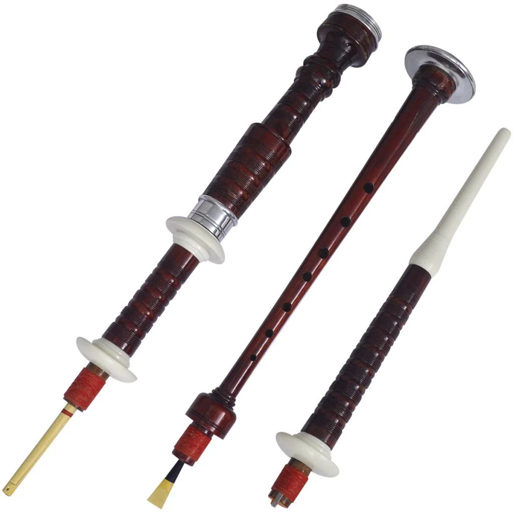 Festnight Schottischer Dudelsack Highland Bagpipe Black Watch Tartan Grün