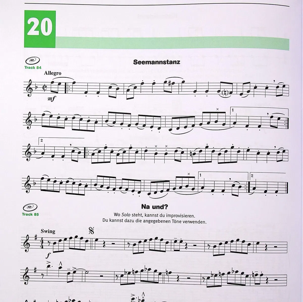 Hören, Lesen & Spielen für Altsaxophon, Band 3 (mit Audiotracks online) Schule für Saxophon ISBN: 9789043161343