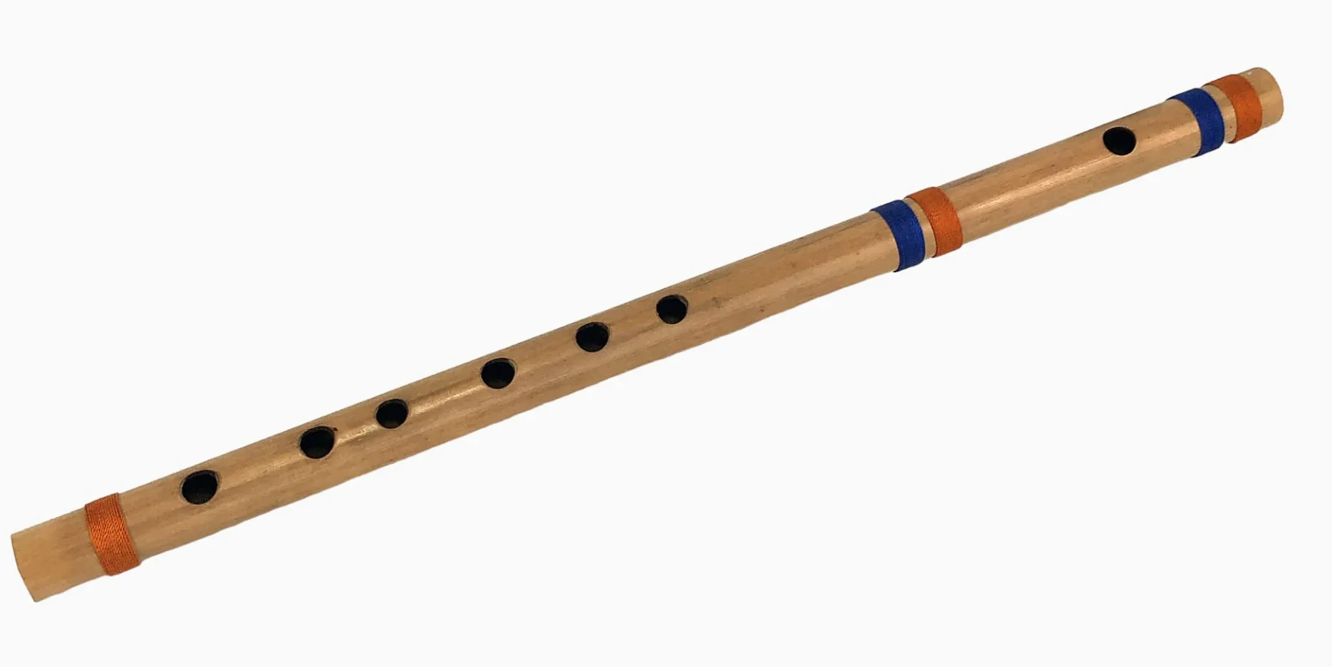 Nepalesische Bansuri | C-Skala | handgefertigt | Bambusflöte aus Holz | Holzbläser