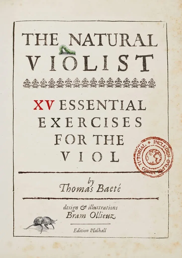 Thomas Baeté-The Natural Violist-Viola da Gamba-BOOK