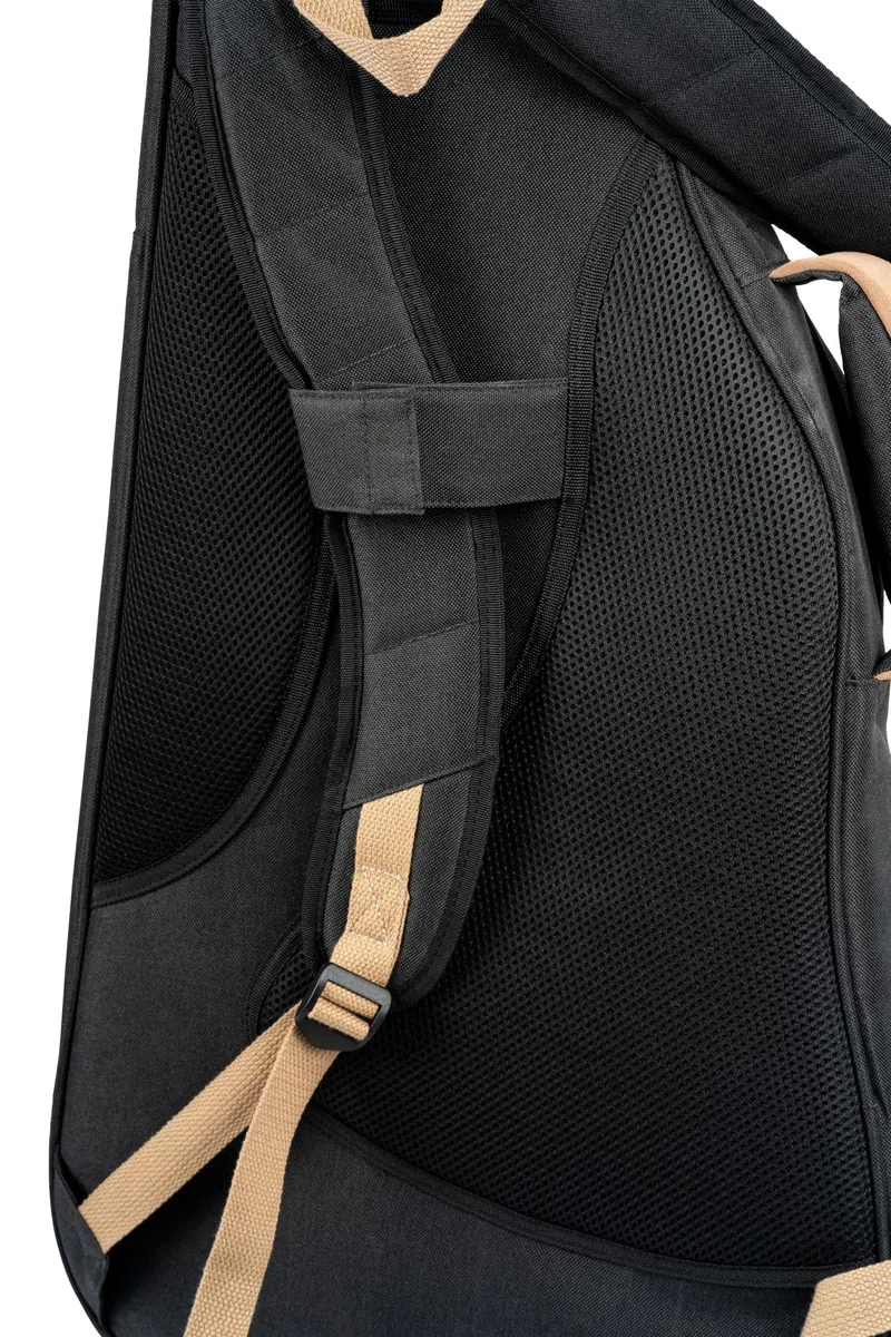Ortega Guitars Deluxe Guitar Gigbag - E-Gitarren Tasche - Höhe 102 cm - Breite 35 cm - Baumwolle, Schwarz (OGBEG-DLX-BK)