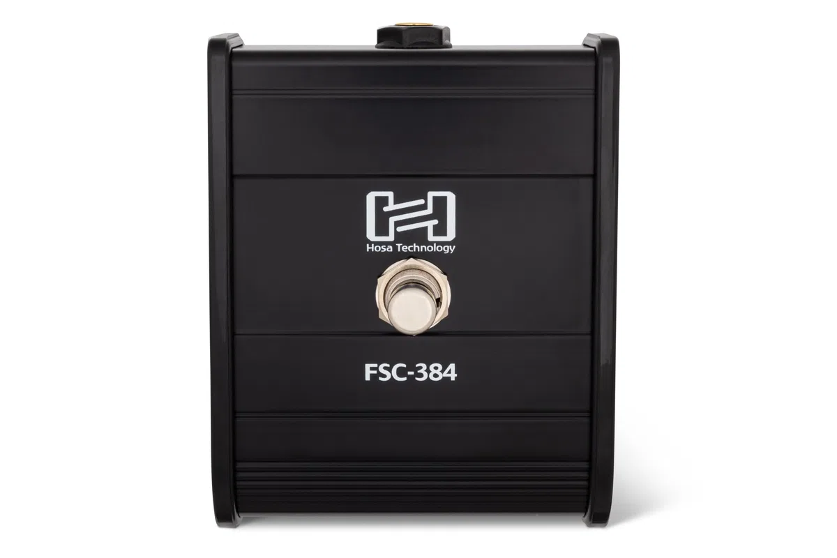 Hosa FSC-384, Footswitch, Guitar-style, Single-latching