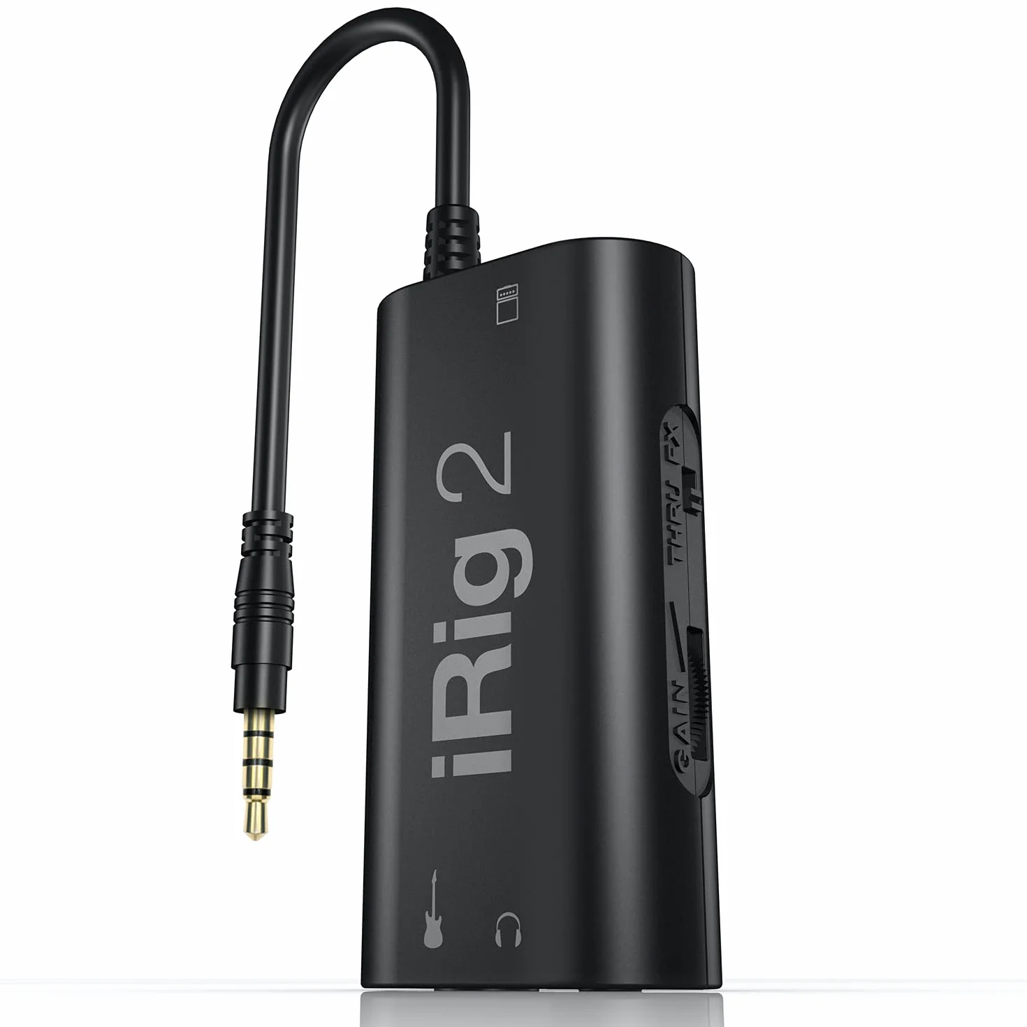 IK Multimedia P953 iRig 2 Gitarren-Schnittstellenadapter für iPhone, iPod Touch, iPad, Mac und Android