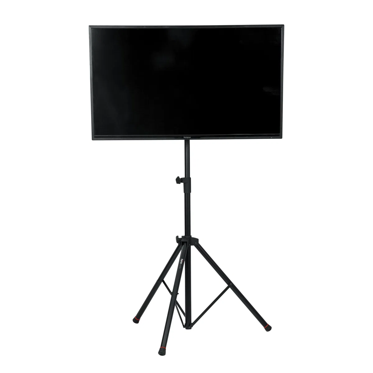 Gator Frameworks Deluxe Einstellbarer dreibeiniger LCD/LED-TV-Monitorständer mit Hubkolben; passend für Bildschirme bis 48" (GFW-AV-LCD-2)