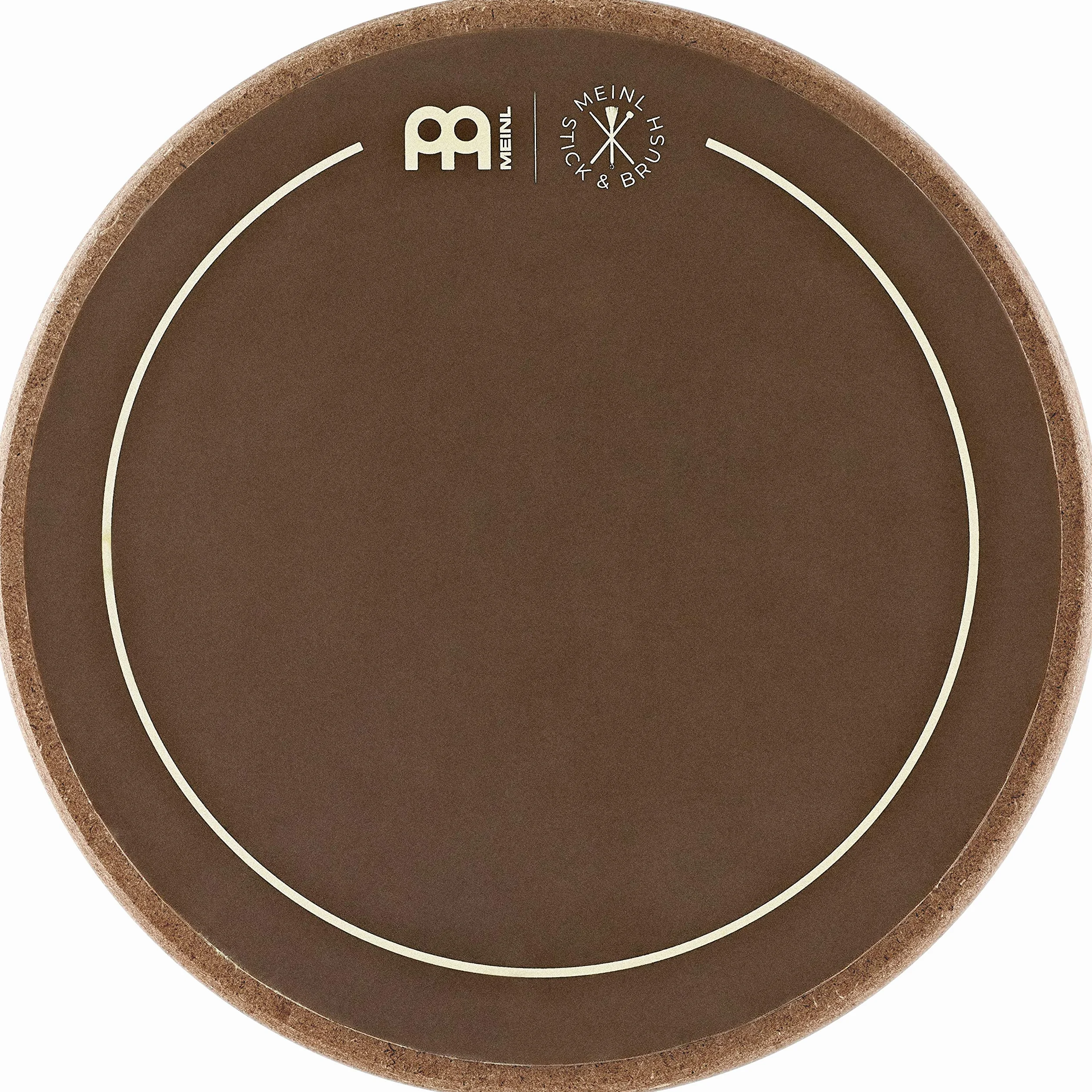 Meinl Stick & Brush 6 Zoll Practice Pad - Drum Übungspad - Schlagzeug Zubehör (SB508)