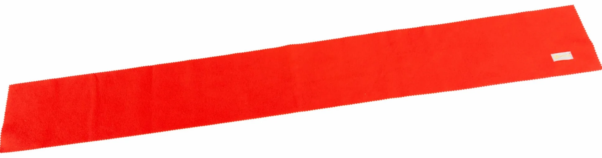 Tastenläufer Modell “Kirstein” - Staubschutz aus hochwertigem Filz - Klavierläufer für Klavier, Flügel und Digitalpiano - Rot