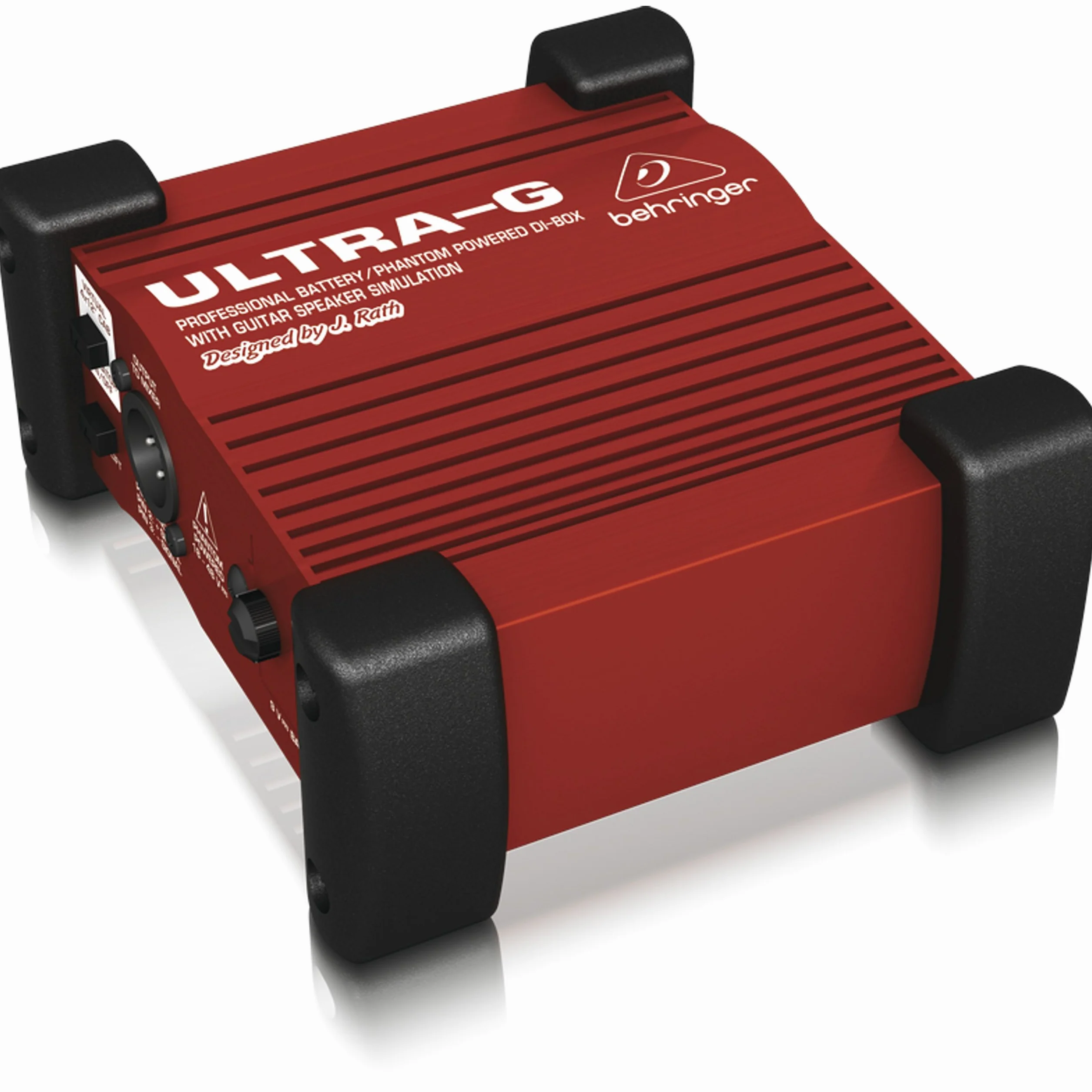 Behringer ULTRA-G GI100 Professionelle batterie-/phantomgespeiste DI-Box mit Gitarren-Lautsprecher-Emulation