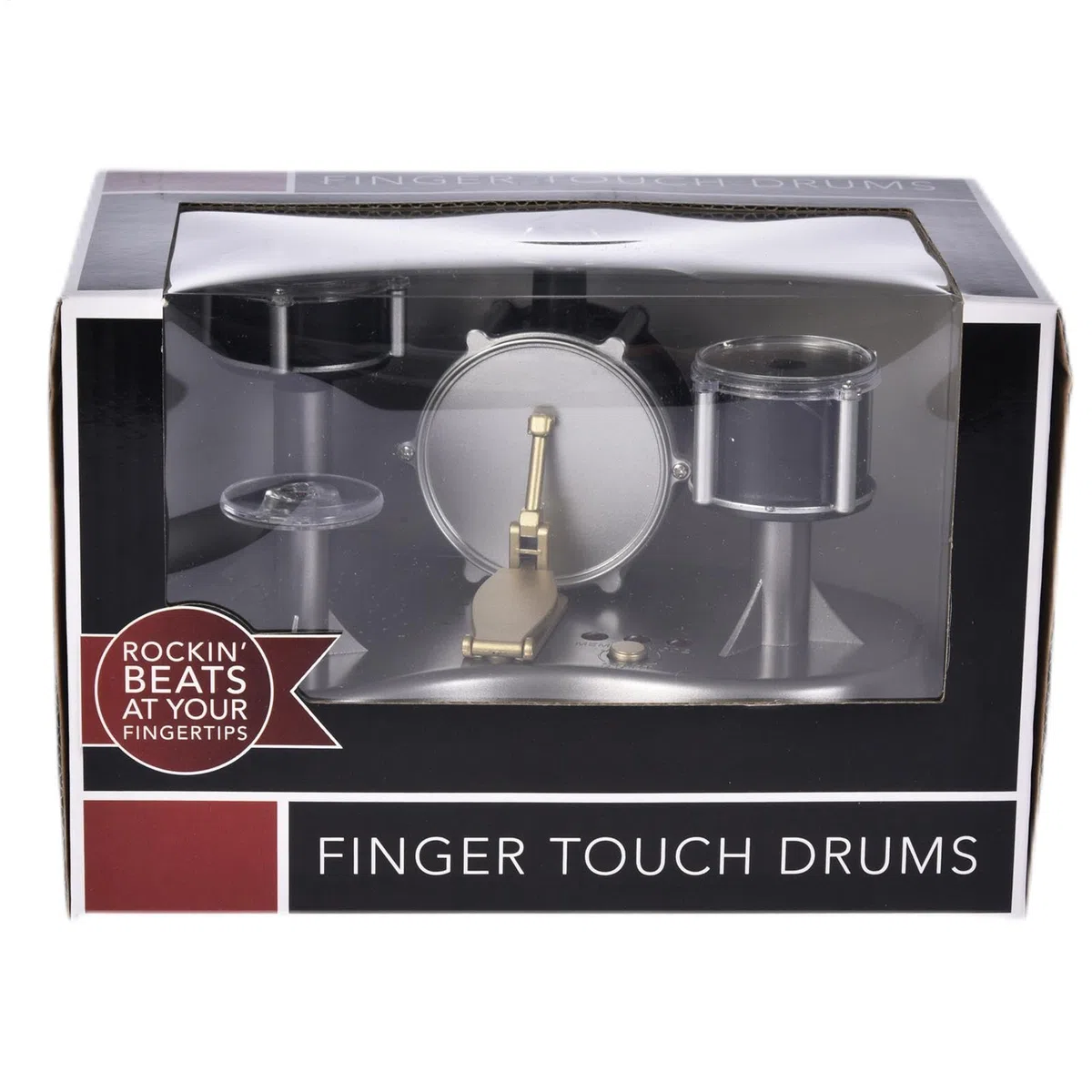Finger Touch Drum - Miniatur -Trommelseck -Set Ist Unglaublich. Nur Indem Sie Es Treffen, Können Sie Die Geräusche Einer Vielzahl Von Instrumenten Wie Höhenfummeln, Snare -Schlagzeug, Bassdrums Und Be