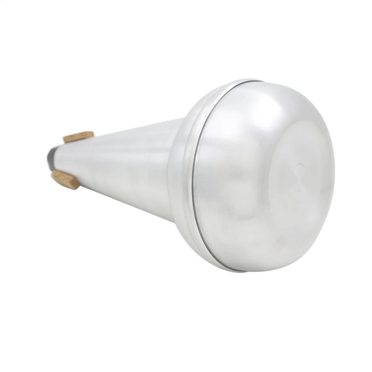 Büroklammer Straight Mute, Mute Posaunen-Tasse, Aluminium, tragbar, tragbar, Muted, professionelles Übungswerkzeug, Musikinstrumentenzubehör für Zuhause, niedriger Ton