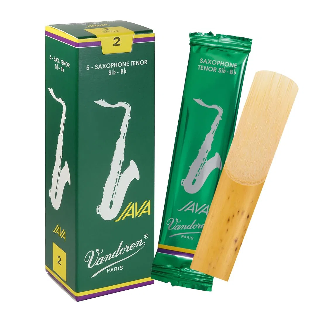 Vandoren Blatt Tenor Saxophon Java Stärke: 2