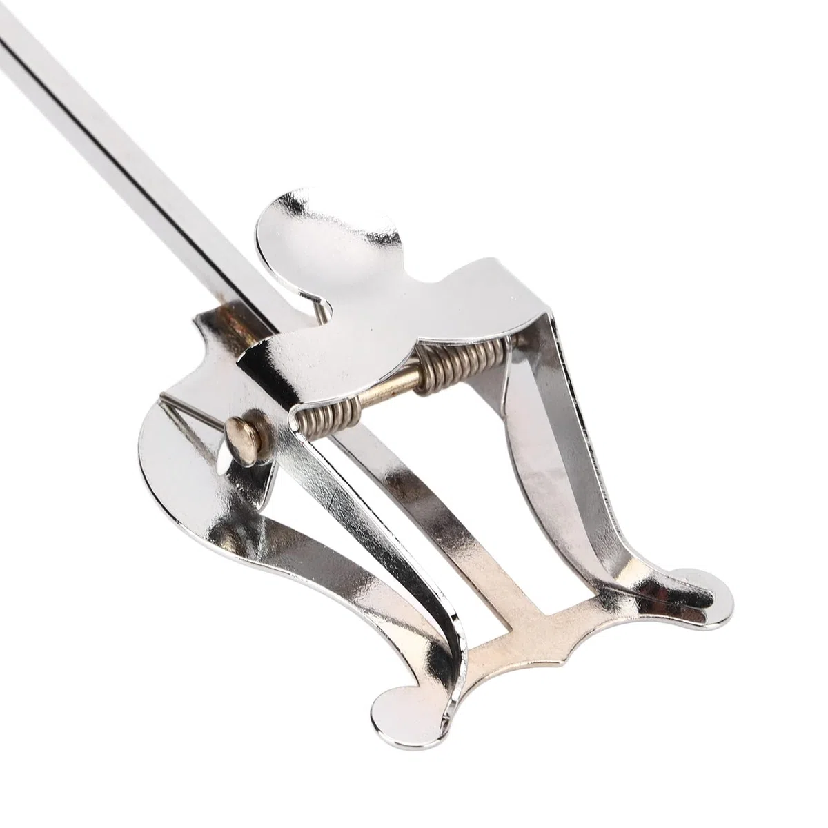 Altsaxophon Notenständer, Metall Blaskapelle Saxophonleier Tragbarer Notenständer Clips Seitenhalter Marschgabel Saxophon Clipständer Musik Leierhalter Notenleier Halter für Musikblatt Marching Band