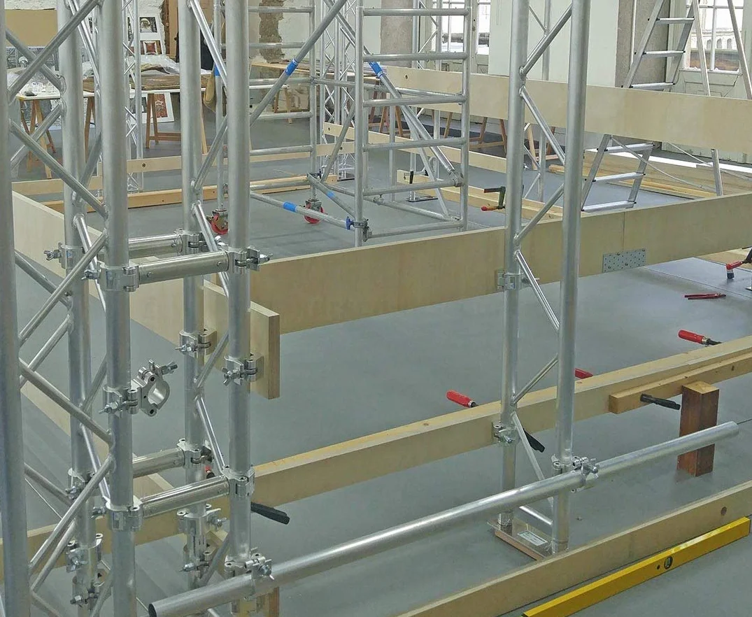 Aluminiumrohr für Decotruss T220, 35x2mm Länge 200cm - Alu Traversen Aluminium Truss Alu System Trussing AST Traverse