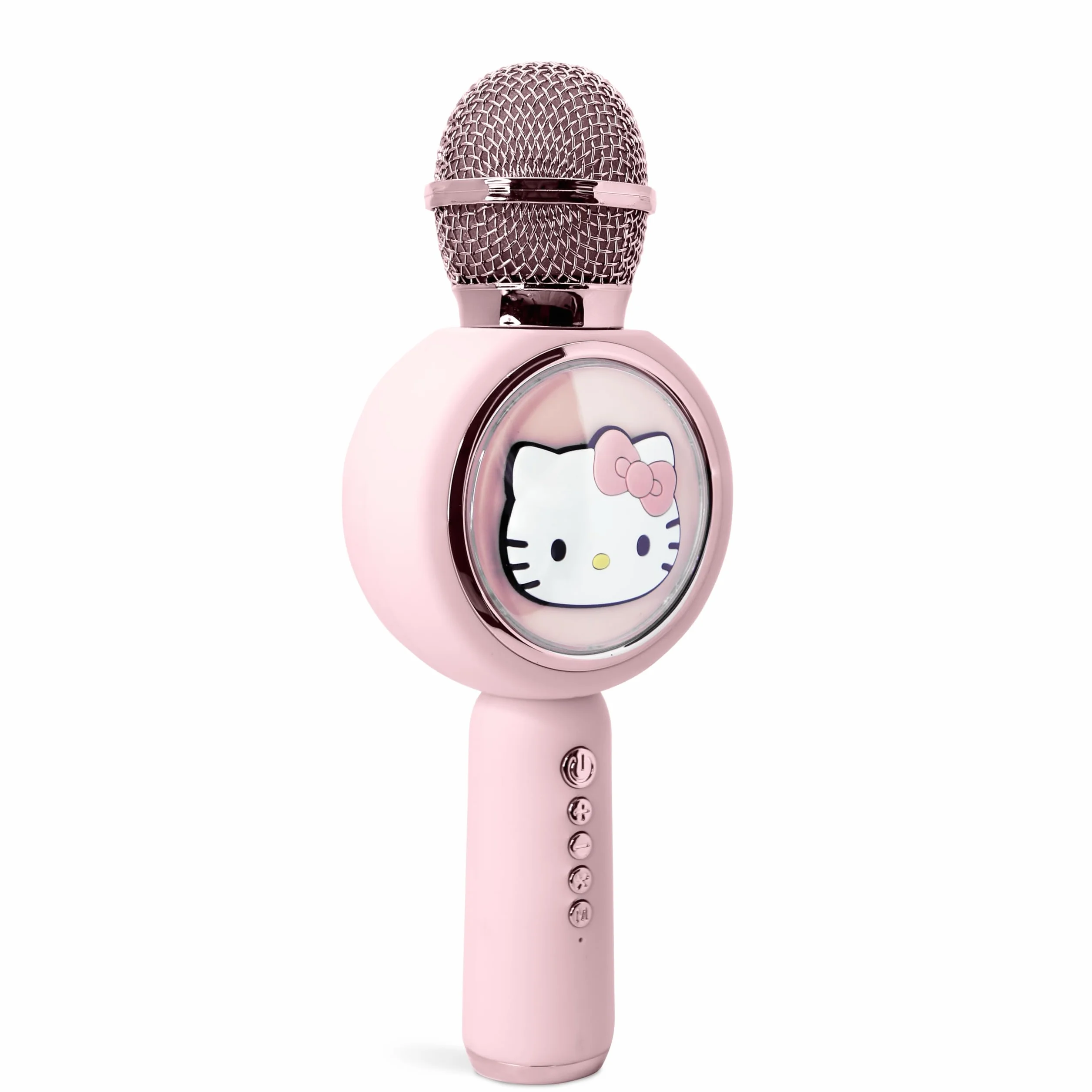Hello Kitty Karaoke-Mikrofon mit kabellosem Lautsprecher und LED-Leuchten