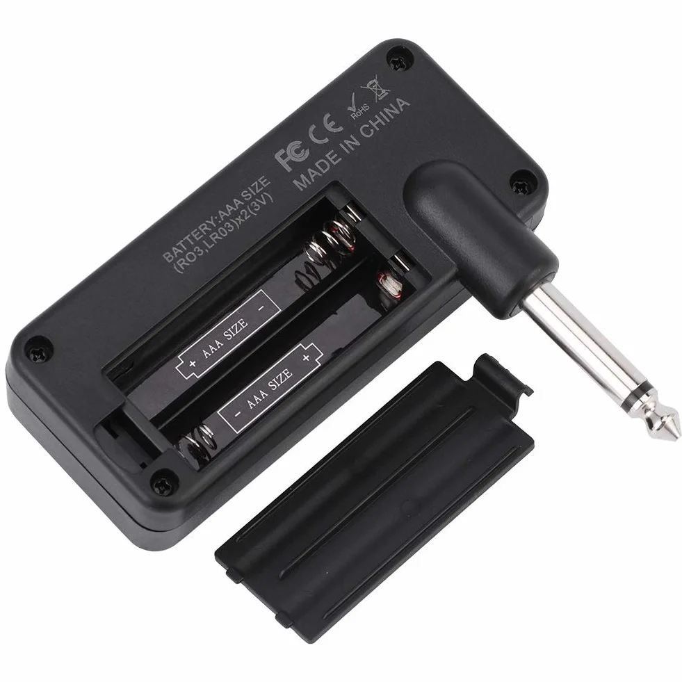 Kopfhörerverstärker, Profi Sound Tragbar Mini mit ABS Metall Gehäuse, Audioverstärker, Studioqualität for Musiker, Studio Aufnahmen, Live Bühne, Mobile Recording