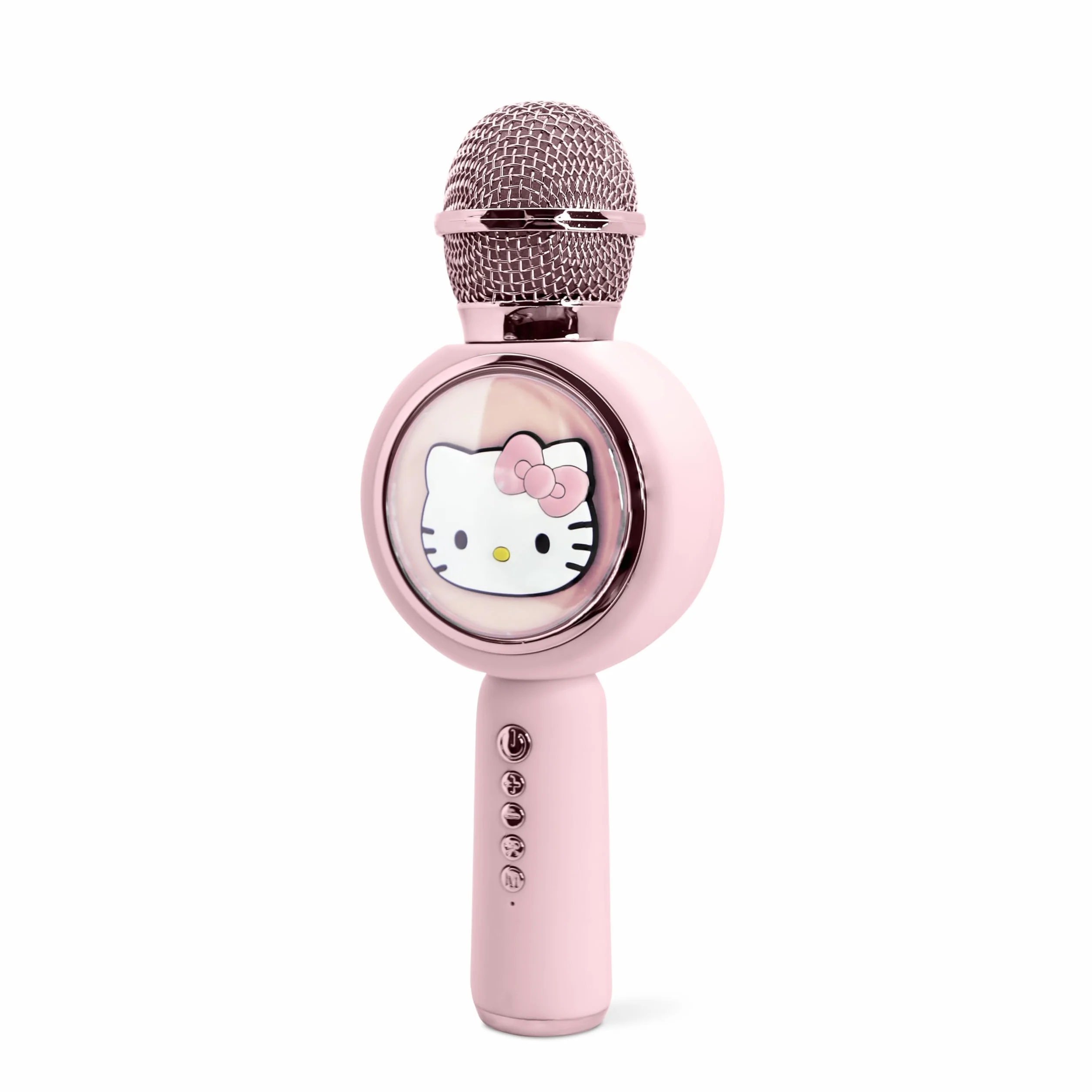 Hello Kitty Karaoke-Mikrofon mit kabellosem Lautsprecher und LED-Leuchten