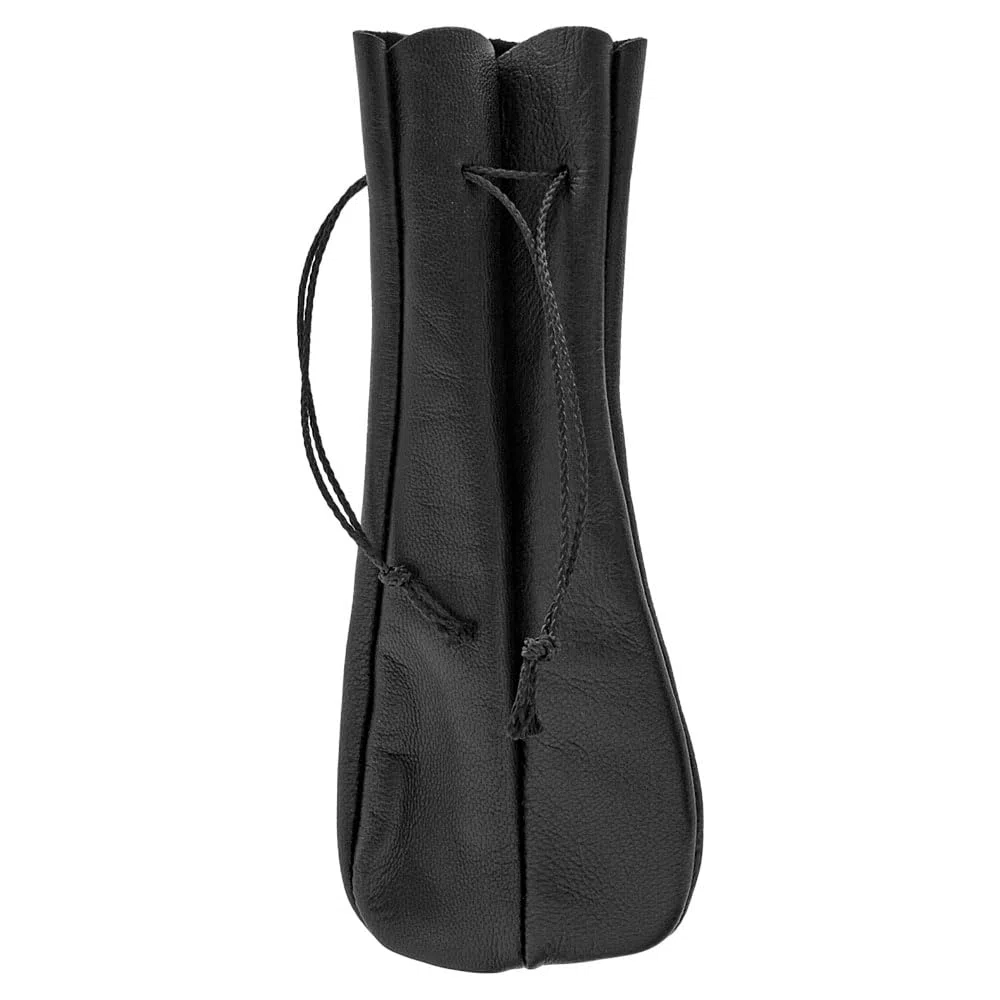 Classic P 8 Pipe Pouch schwarz, Pfeifentasche aus Leder für 1 Pfeife