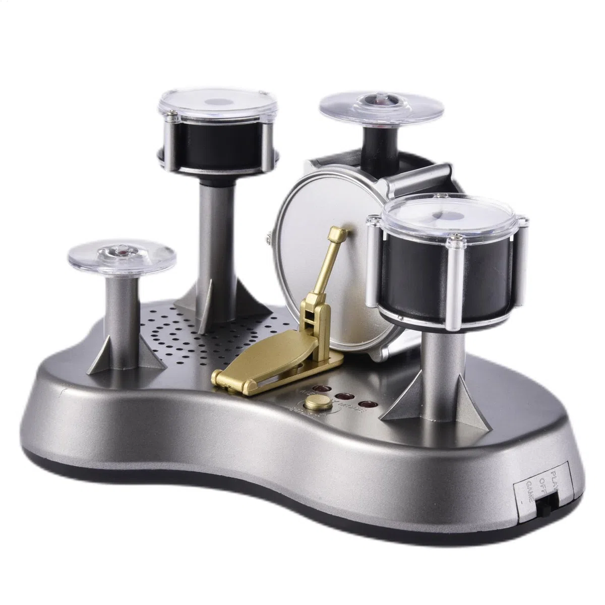 Finger Touch Drum - Miniatur -Trommelseck -Set Ist Unglaublich. Nur Indem Sie Es Treffen, Können Sie Die Geräusche Einer Vielzahl Von Instrumenten Wie Höhenfummeln, Snare -Schlagzeug, Bassdrums Und Be