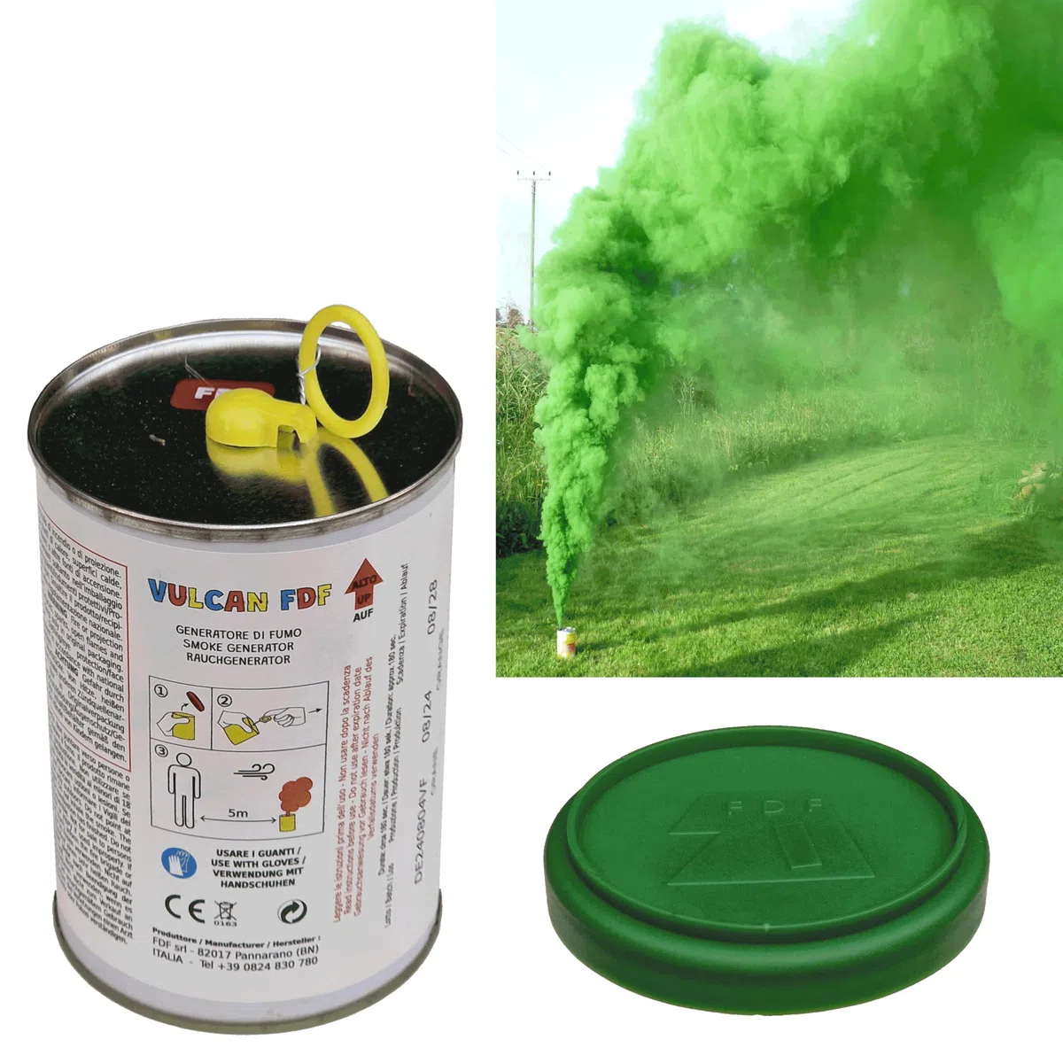 Raucherzeuger Mr. Smoke Typ 4 in Grün