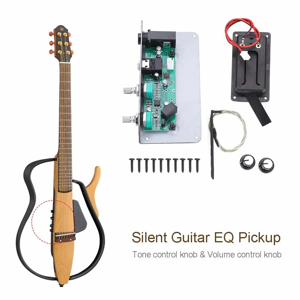 Gitarren-Tonabnehmer, Luthier DIY Teile für einfache Installation, Lautstärkeregler und Tonregler, für Gitarrenbau, Reparatur, Profis und Hobbymusiker
