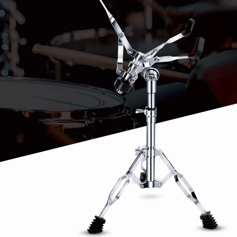 Schlinge Trommel StäNder, Konzert Schlinge Trommel StäNder, Verstellbarer Snare StäNder, Doppelstrebig für 8 14 Trommeln, Stahlzungentrommel