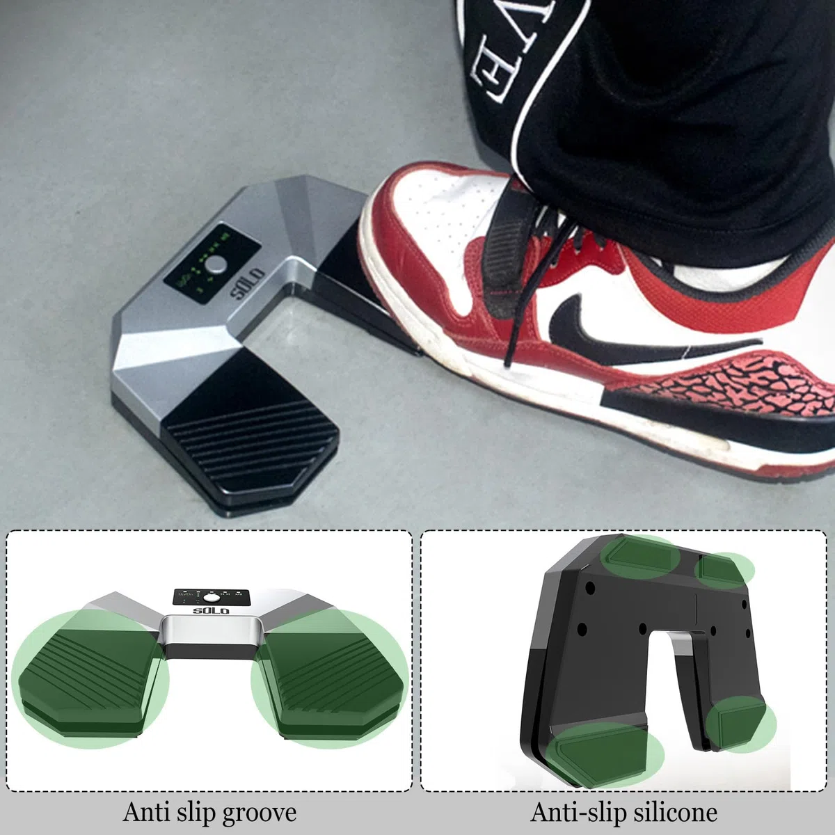 Bluetooth Page Turner Pedal,Bluetooth Fußschalter,Drahtloser Page Turner,Geräuschloses Fußpedal zum Seitenumblättern für PC,Musik Lese Controller für Noten & Präsentationen