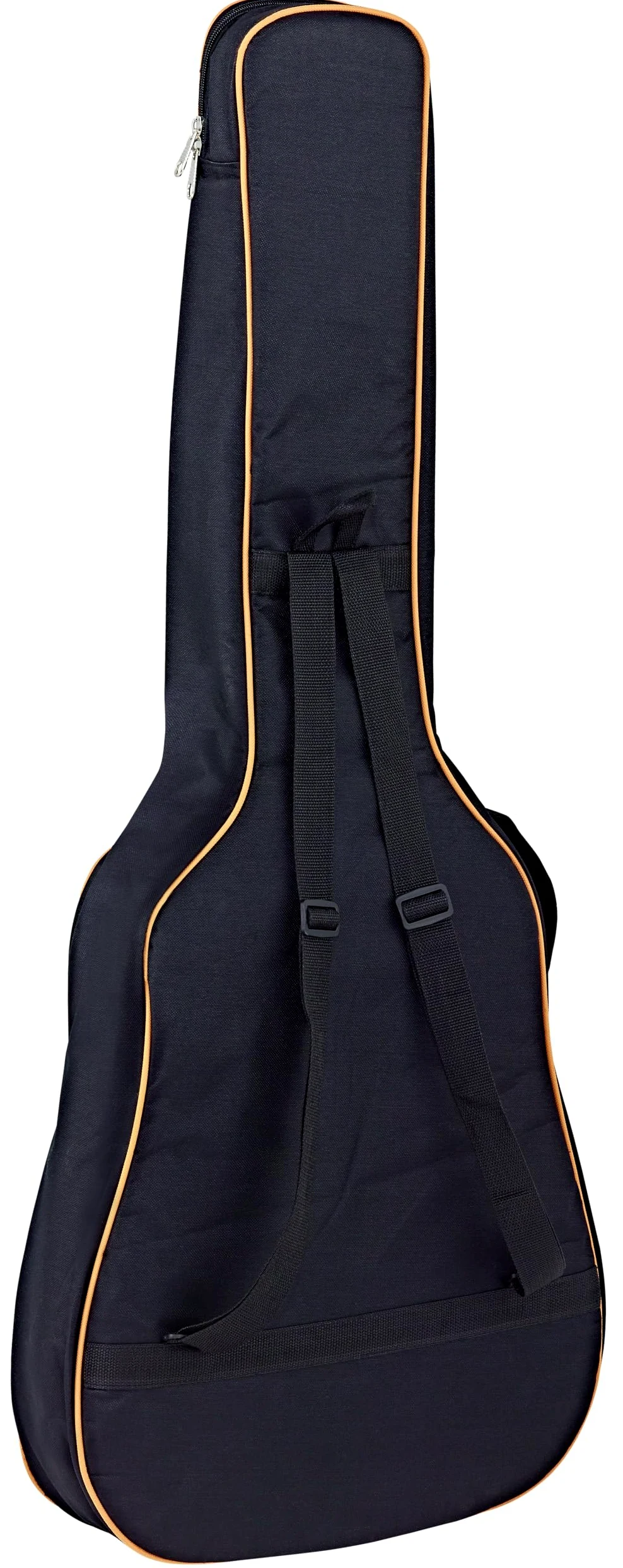 Ortega Guitars Economy Series Bag - 4/4 Klassische Gitarren Tasche - Höhe 105 cm - Breite 40 cm - Mit Schultergurten - Nylon, Schwarz (OGBSTD-44)