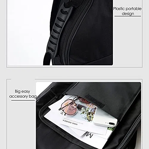 Elektrische Tasche für Bassgitarre, gepolsterte Transporttasche, weiche Tasche, 5 mm Polsterung, leicht und wasserdicht, Schwarz