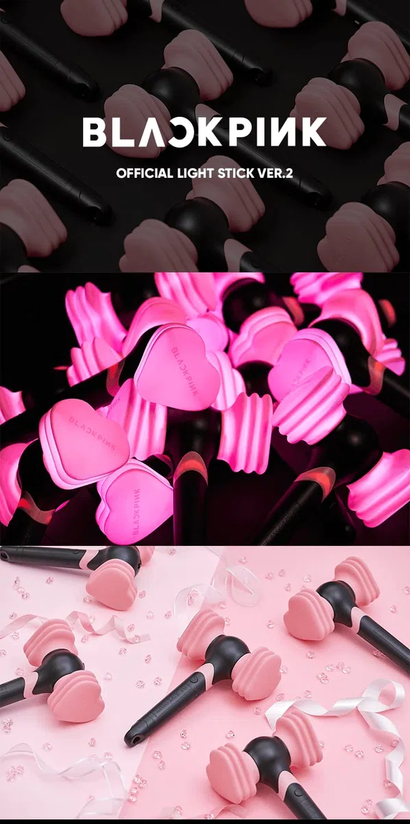 Genie Music BLACK PINK - Offizielles Leuchtstab Version 2 Blink Fanlight