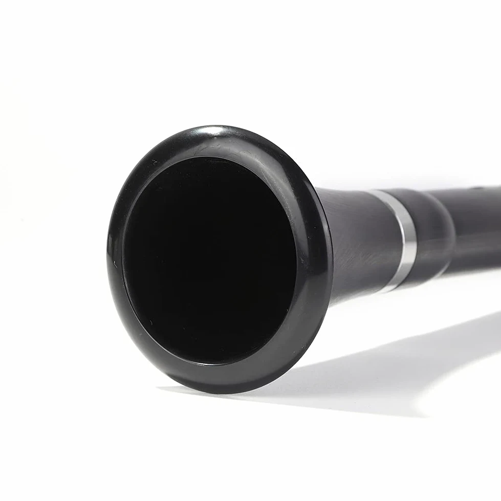 Klarinette, Mini Pocket BB B Flache Klarinette Holzwind Instrument for Anfänger-Praxis
