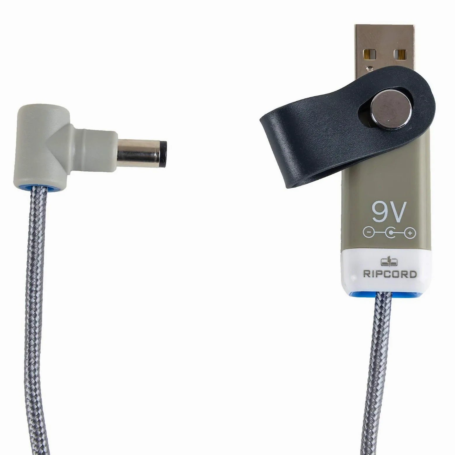 myVolts Ripcord-USB-Ladekabel mit 9V DC Ausgangsstecker kompatibel mit Saitek HGN 5001 Netzteil