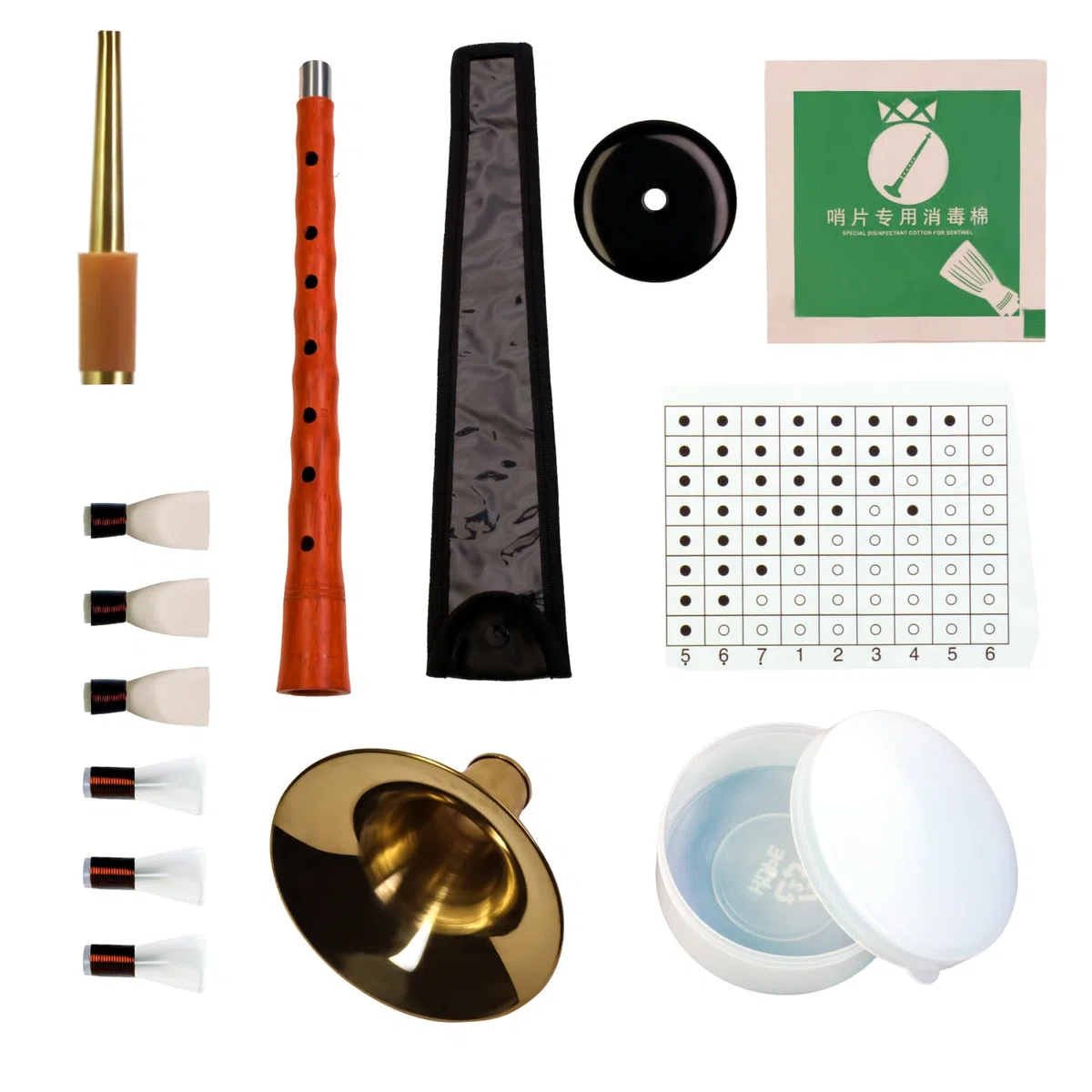 D Key Suona Traditionelles chinesisches Musikinstrument, Suona-Instrument ist geeignet für Anfänger, geeignet für professionelle Darsteller