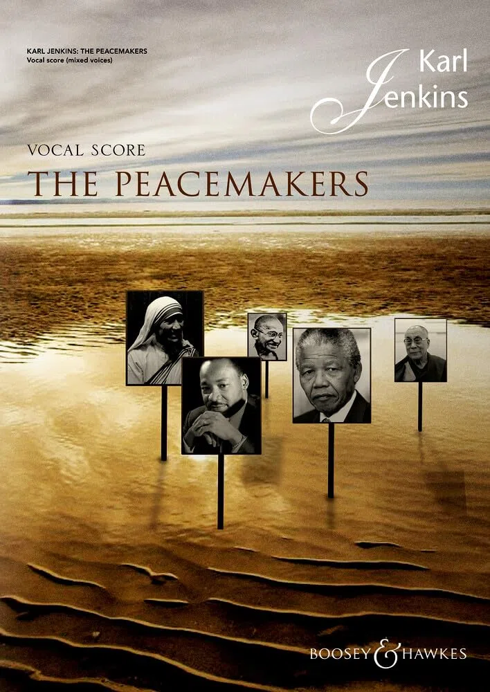 The Peacemakers: gemischter Chor (SATB), Chor II (hohe Stimmen) optional und Ensemble. Klavierauszug.