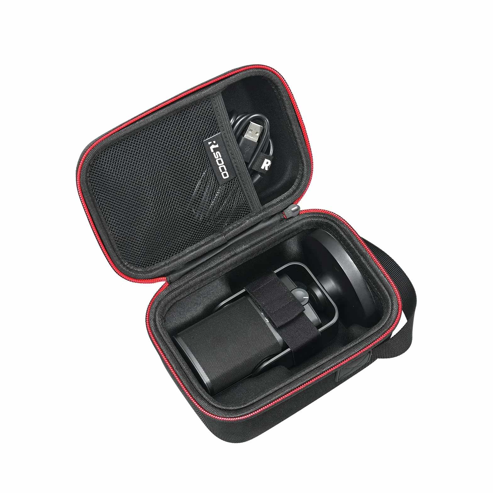 RLSOCO Tasche für RØDE NT-USB Mini vielseitiges USB-Studio-Kondensatormikrofon Koffer Hülle für RODE NT-USB Mini Kondensatormikrofon(Nur Tasche)
