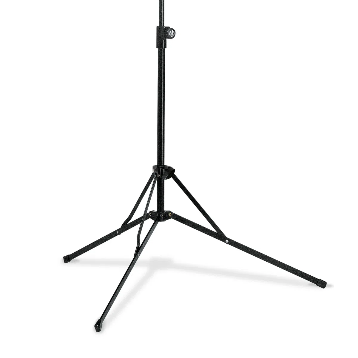 K&M 100/5 Notenpult Schwarz – Ausziehbarer Notenständer 50 - 130 cm - klappbare Notenablage, faltbares Metall-Stativ