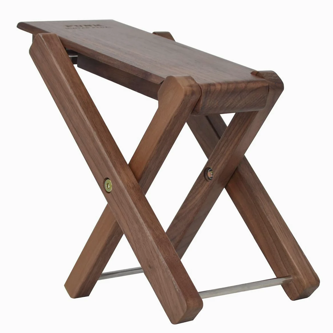 Gitarren-Fußbank Massivholz-Gitarrenpedal 4-stufig verstellbares klappbares Holz-Fußbank-Pedal