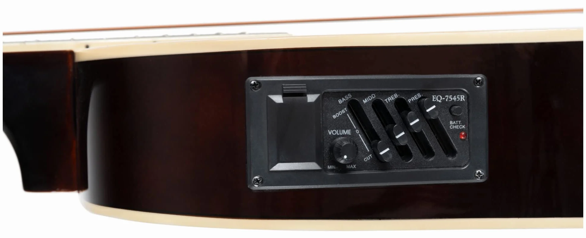 Rocktile WSD-8CE-NT Slim Line Westerngitarren Set - Dreadnought Akustik Gitarre - Westerngitarre mit Tonabnehmer im Set inkl. Tasche, Gurt, Kabel, Ersatzsaiten und Plektren - Natural