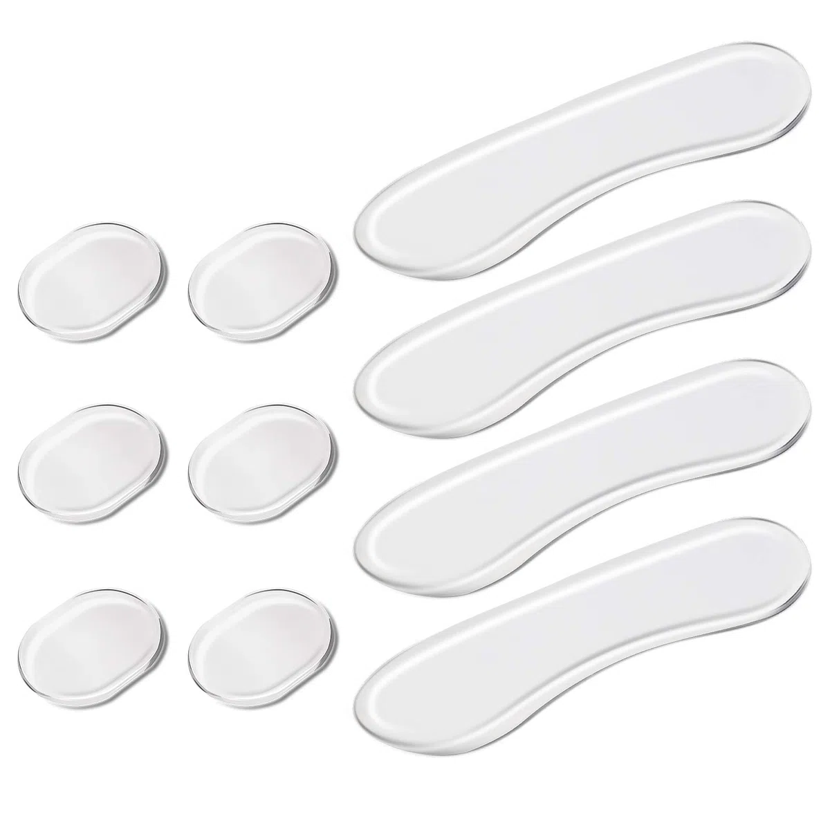 LUTER 10 Teilige Trommel Dämpfer Gele, Weiche, Klare Ovale und Lange Trommel Schall Dämpfer Schall Dämpfungs Pads Klangregelung für Trommelkopf Becken