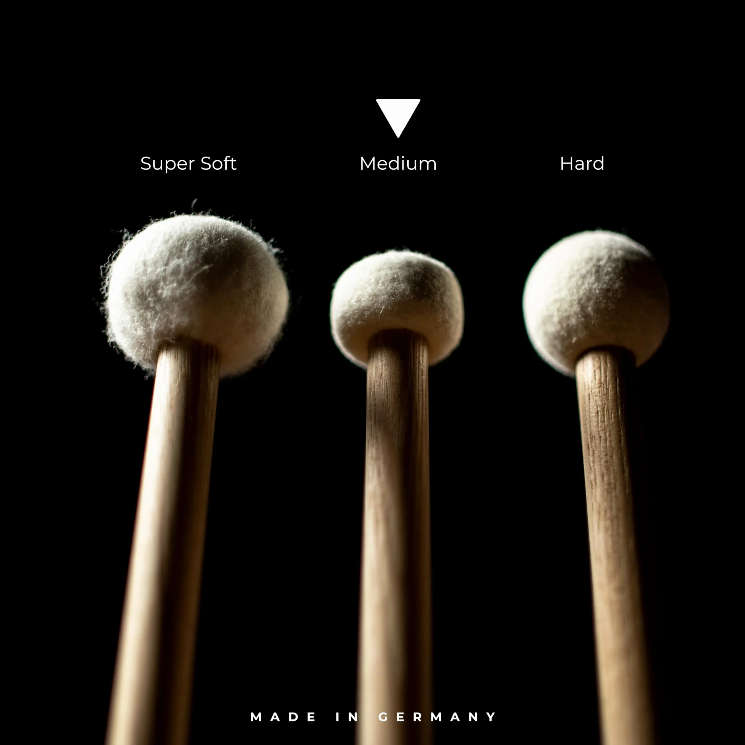 Meinl Medium Drumset Mallet - Concert Percussion Schlägel