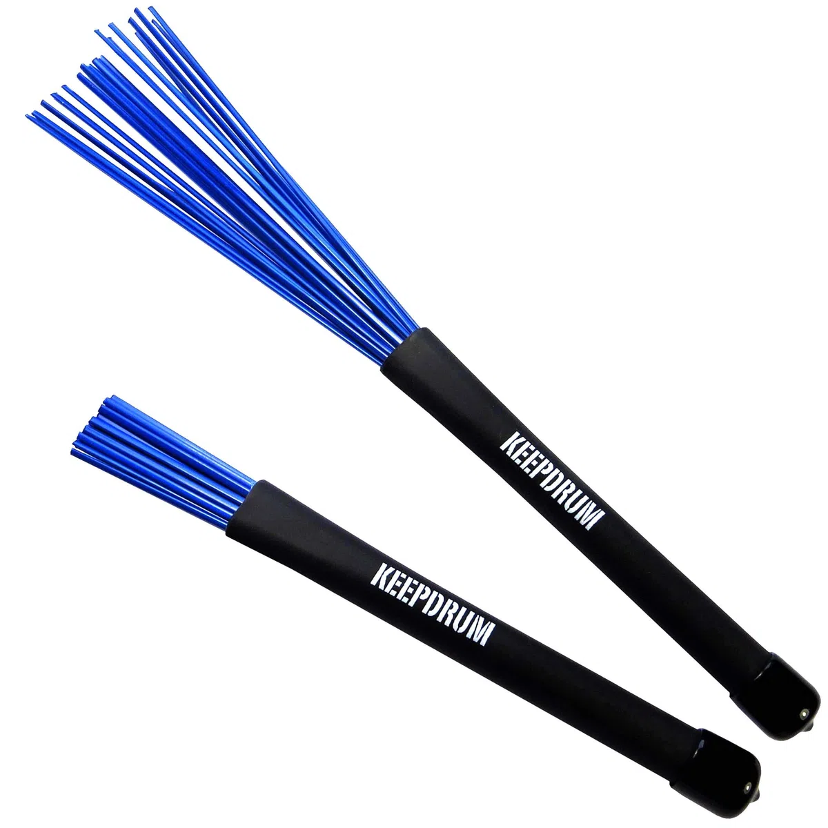 keepdrum SV603BL Nylon Brushes Schlagzeug-Besen Blau