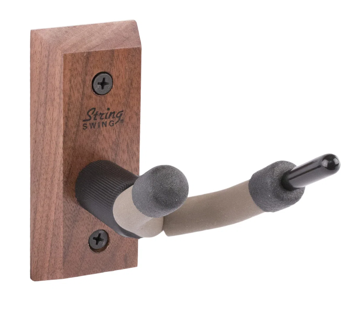 String Swing CC01V Wandhalterung für Violine, Walnuss, Schwarz